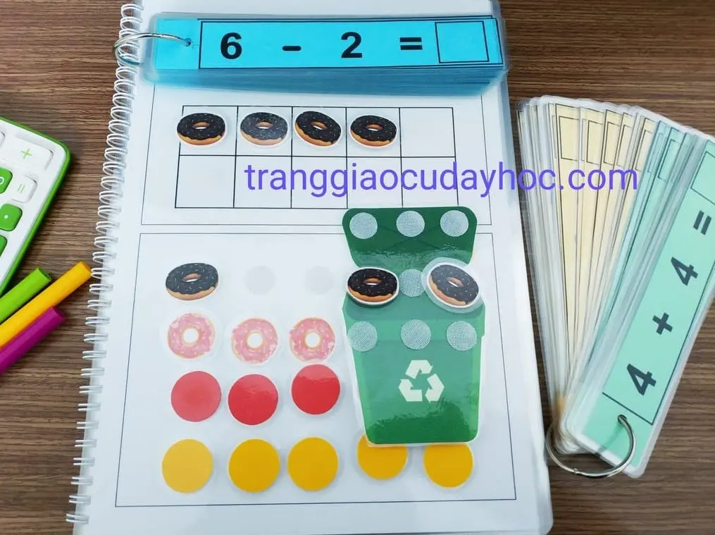 Thông tin sản phẩm set học cộng trừ phạm vi 10