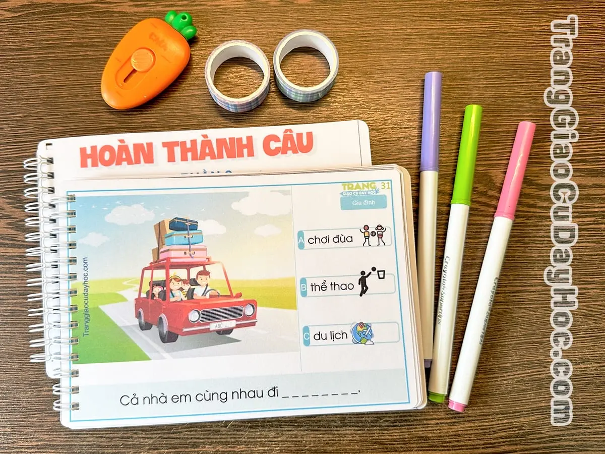 Thông tin sản phẩm set can thiệp đọc viết